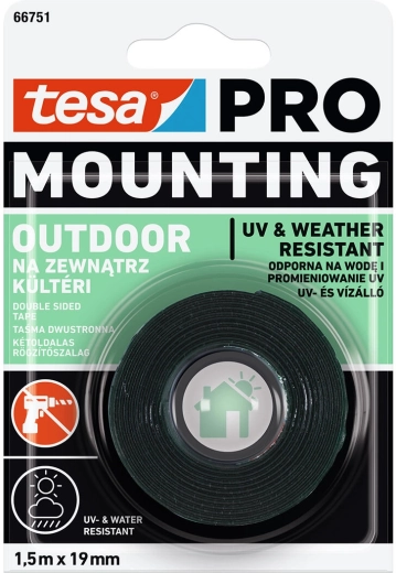Montažna traka za eksterijer 19 mm × 1,5 m Tesa