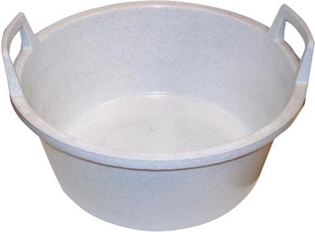 Plastična kada 56 cm s ručkama, granit