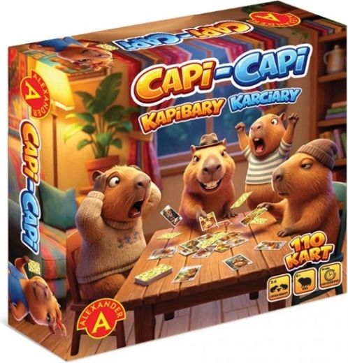 Capi-Capi – kapibare igraju karte