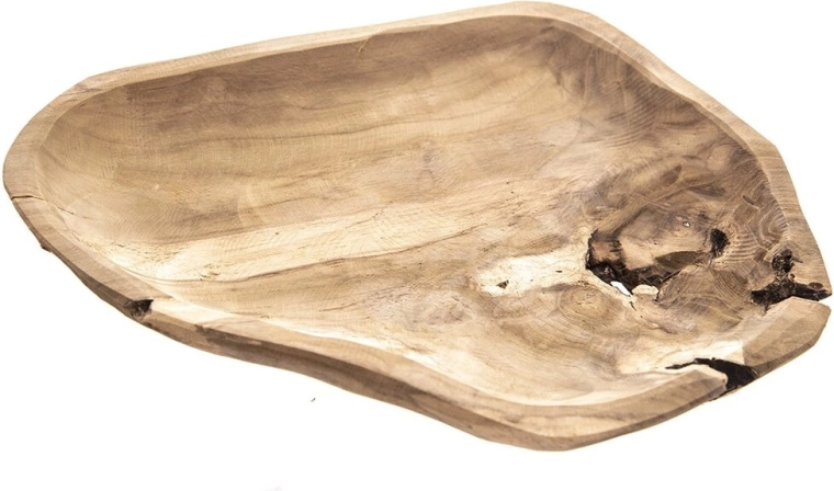 Zdjela od tikovine 35 × 20 × 4 cm
