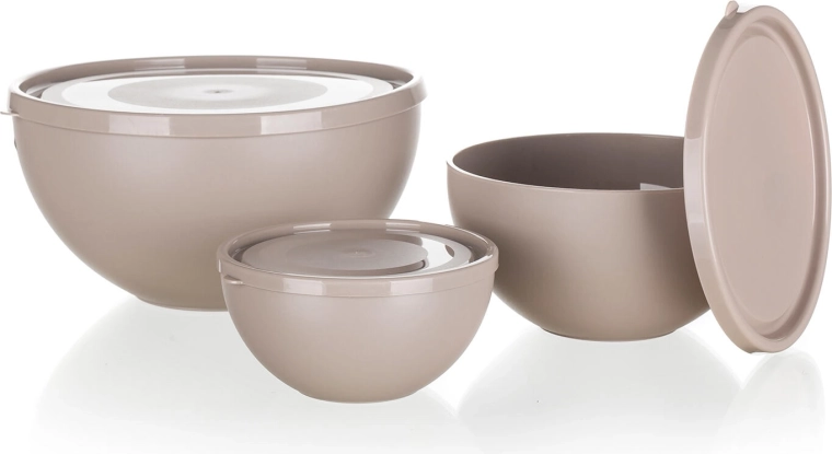 Set zdjela s poklopcem Culinaria latte 3 komada