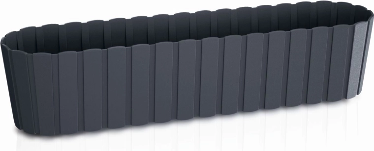 Plastična žardinjera Boardee Case antracit 58,7 cm