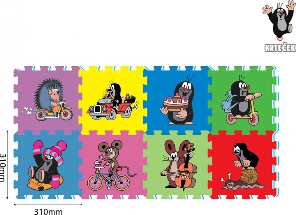 Pjenasti tepih KRTICA 29 × 29 cm