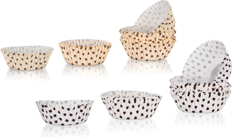 Papirnate slastičarske košarice DOTS mix 6 × 4,1 cm (100 kom)