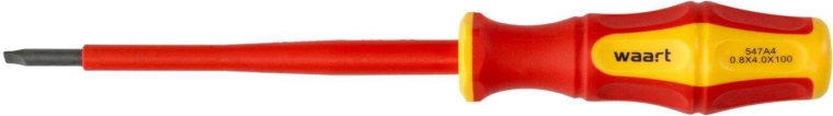 Izolirani ravni odvijač SL 4,0 × 100 mm VDE
