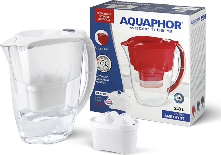 Maxfor Amethyst filtracijski vrč 2,8 l s uloškom B100-25, bijeli
