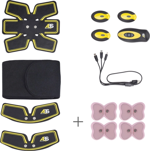 Električni trenažer trbušnih mišića ABS MASTER Pro (EMS stimulator)