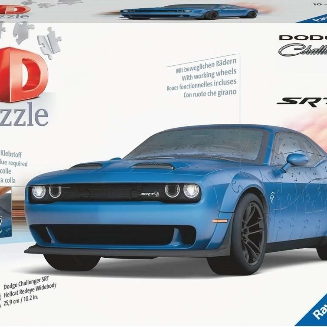Ravensburger 3D puzzle – Dodge Challenger SRT Hellcat Widebody (163 dijelova)
