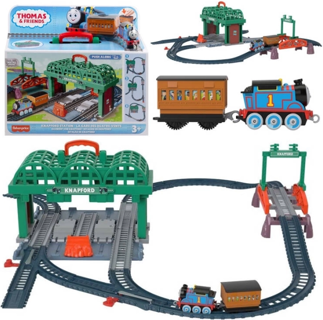 THOMAS & FRIENDS stanica Knapford – set tračnica (refresh)