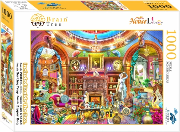 Brain Tree Puzzle Kućna knjižnica 1000 dijelova
