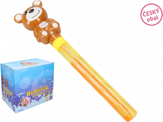 Puhalica mjehurića s medvjedićem 60 ml, 28 cm