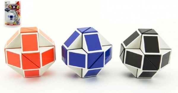 Čarobni Rubikov zmija twist šarena 26 cm
