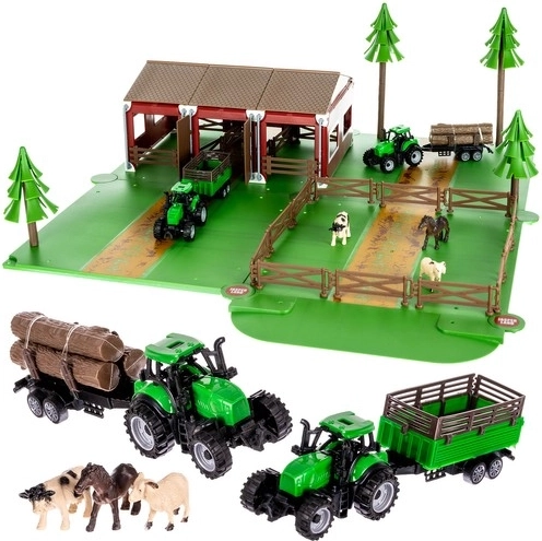 Farma sa životinjama i 2 traktora – velika slagalica 102 dijela
