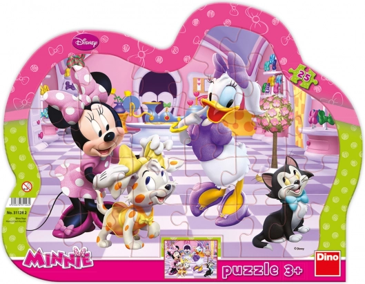 Slagalica Minnie i ljubimci 25 dijelova