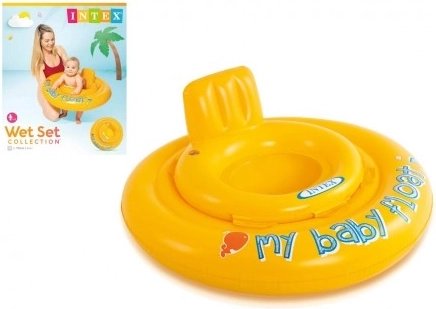 Dječja plutaća sjedalica na napuhavanje s naslonom INTEX
