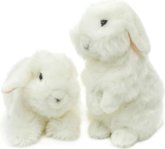 Plišani Bijeli Zec 18 cm