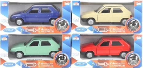 Škoda Favorit metalni model 1:34 s otvarajućim vratima