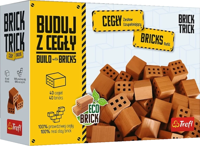 Trefl Brick Trick dopunsko pakiranje kratkih ciglica 40 kom
