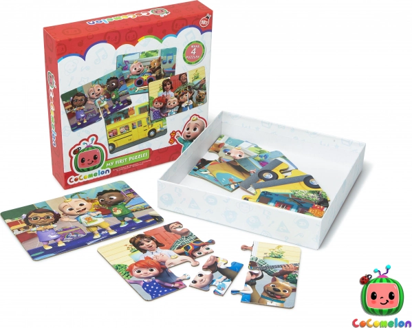 Dječje puzzle CoComelon – 4 slike po 6 dijelova