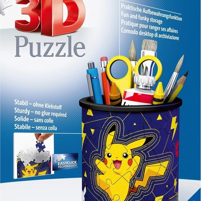 Ravensburger 3D slagalica Pokémon – držač za olovke (54 dijelova)