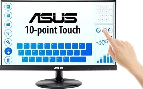 Monitor 21,5 inča FHD IPS Dodirni 10P HDMI D-SUB USB Zvučnik