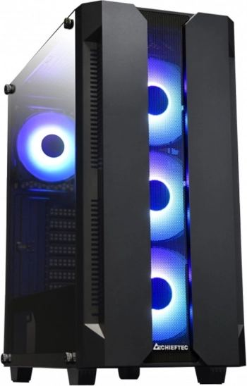 Kućište Midi Tower CHIEFTEC Hunter s 4x RGB ventilatora
