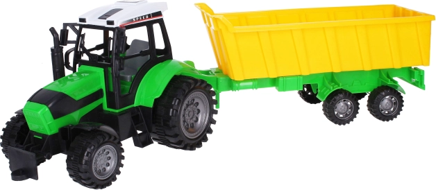 Veliki traktor s prikolicom