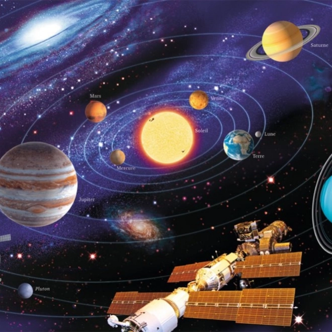 Ravensburger Puzzle Sunčev sustav 500 dijelova