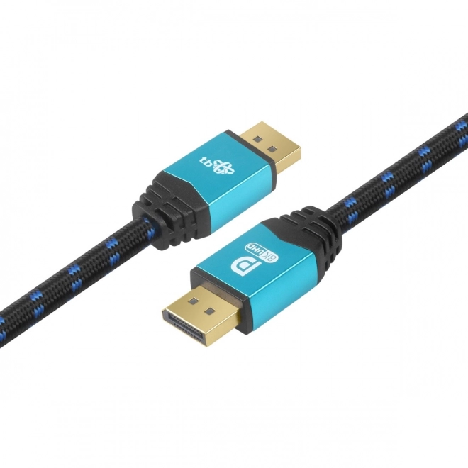 DisplayPort kabel 8K UHD s plavim konektorima 2 m