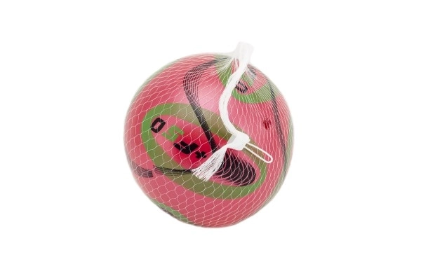 Šareni napuhani plastični balon 15 cm u mrežici