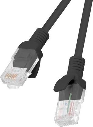 Patch kabel Cat 5e 0,25 m crni – 10 kom