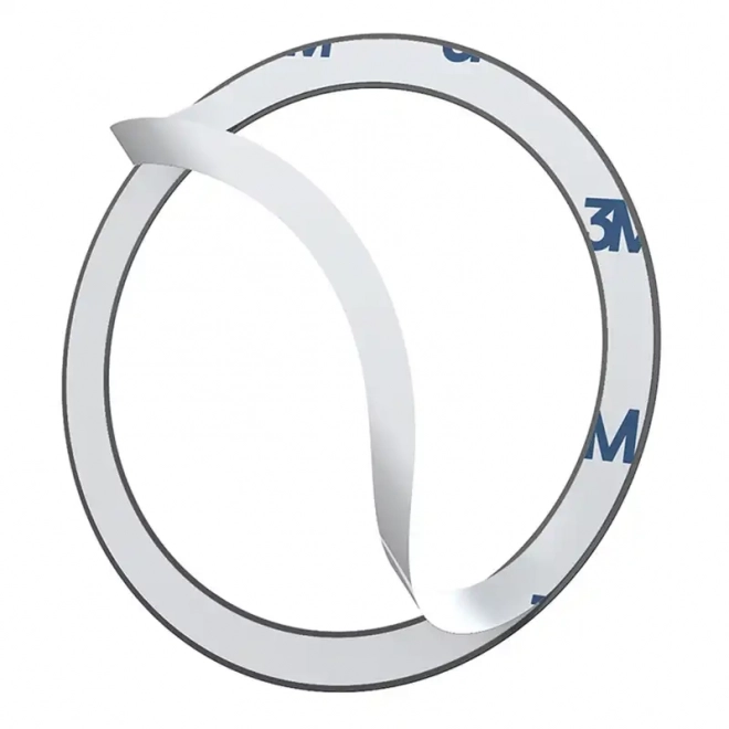 Baseus Halo Magnetski prsten za telefone, MagSafe (crni)
