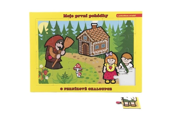 Puzzle Medenjaka Kućica 24 dijela