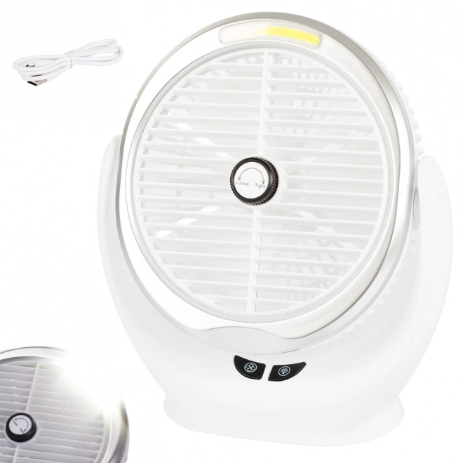 Bežični stolni ventilator – Bijeli