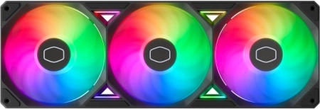 ventilator Cooler Master SickleFlow Edge 360 ARGB, crni
