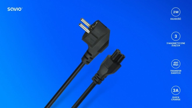 Kabel napajanja trokraki 3m