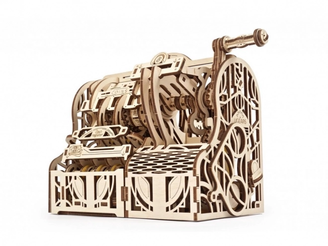 Ugears 3D drvena mehanička slagalica Blagajna