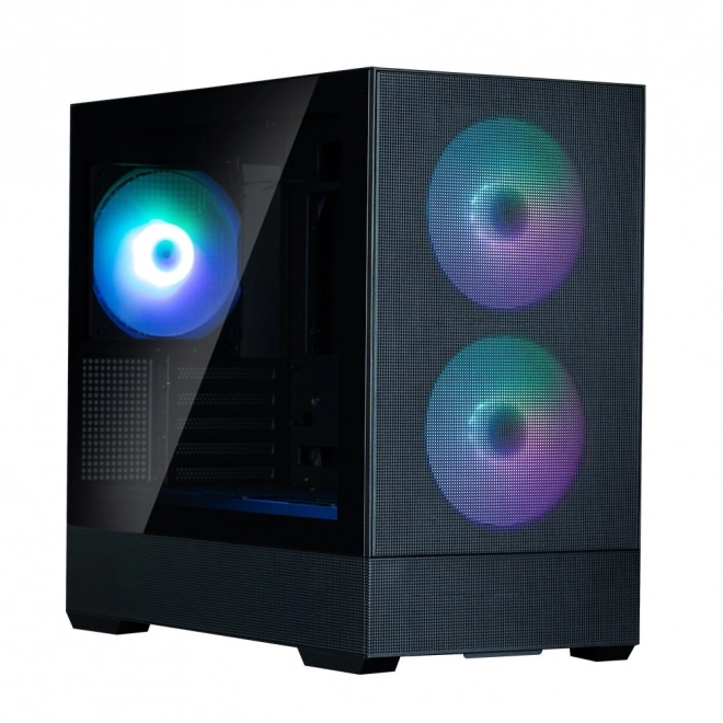 Ormar P30 Air mATX Mini Tower s ARGB ventilatorima crna