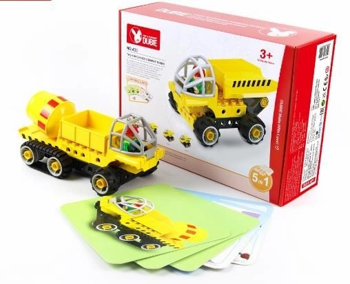 Građevinski blokovi Betonska miješalica 5u1 (38 blokova+5 kartica)
