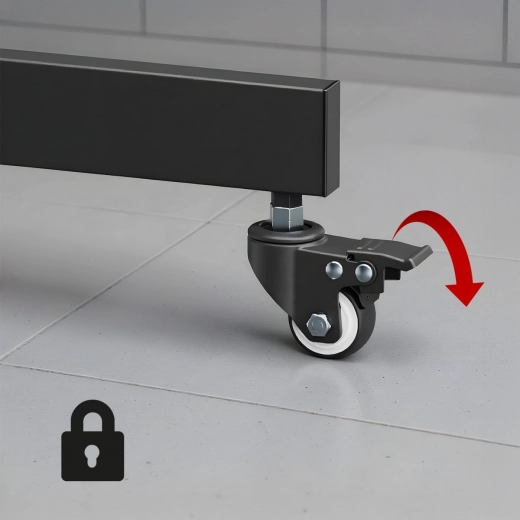 Mobilnost s pouzdanošću zahvaljujući kotačićima s kočnicom