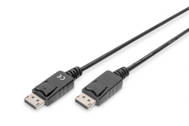 DisplayPort kabel s kvačicom 1080p 60Hz FHD DP/M DP/M crni 1m