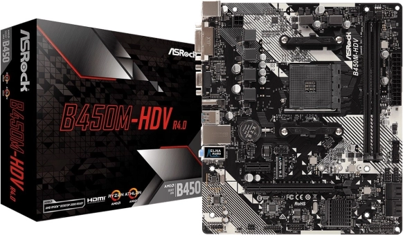 Matična ploča ASRock B450M-HDV