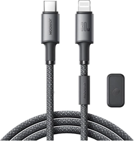 Joyroom kabel USB‑C na Lightning 30 W, 1,2 m, sivi
