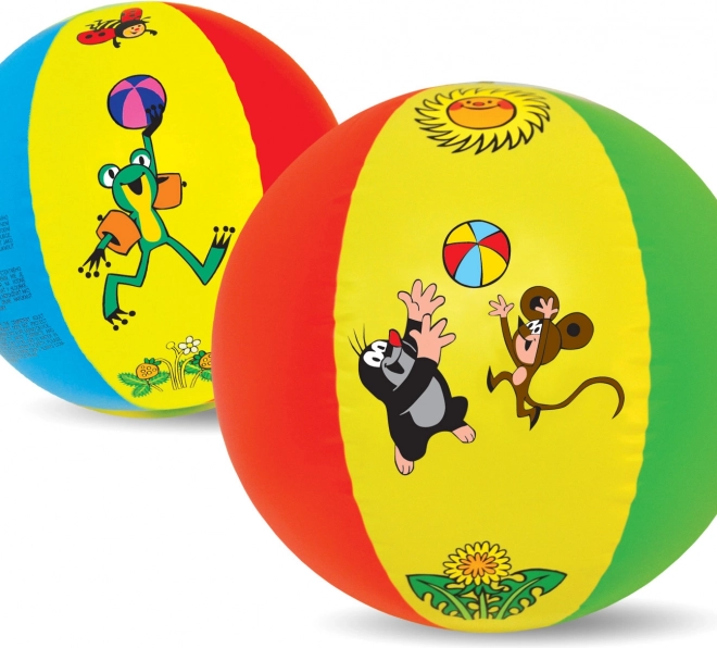 Nafukavajuća plažna lopta Krtko 61 cm