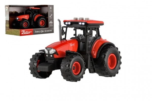 Crveni traktor Zetor na zamašnjak sa zvučnim i svjetlosnim efektima