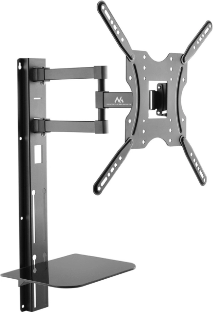 Zidni nosač za TV 32–55" s policom, VESA 400×400, 30 kg – MACLEAN