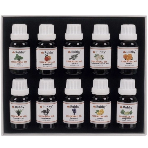 Esencijalno ulje - set 10 kom. 15ml Ruhhy 21938