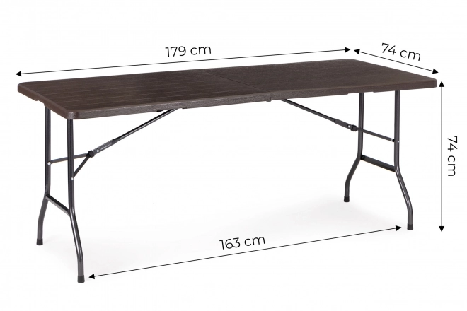 Sklopivi vrtni banketni catering stol 180 cm