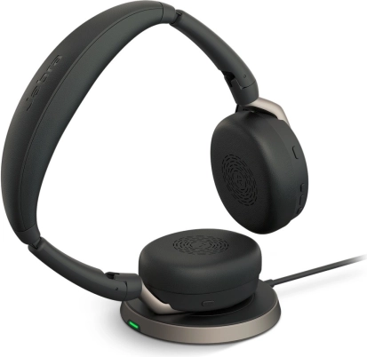 Bežične slušalice Jabra Evolve2 65 Flex s punjačem