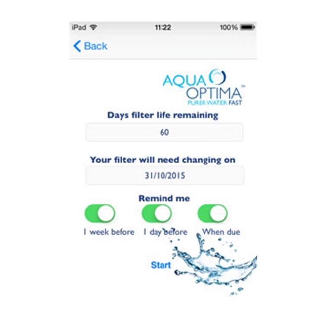 Aqua Optima Oria 2,8 l filtracijska posuda + filter